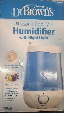 Dr. Brown's Ultrasonic Cool Mist Humidifier with Nightlight