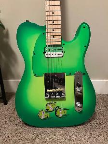 Telecaster Tele Partscaster electric guitar unique rat rod