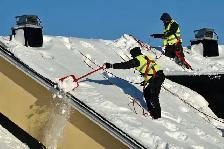 Roof/eavestrough snow removal