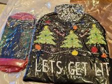 NEW in package  Christmas Toque and Socks