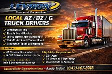 HIRING AZ / GZ / DZ LOCAL TRUCK DRIVER