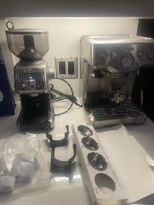 Breville Espresso Machine & Breville  Smart Grinder Pro