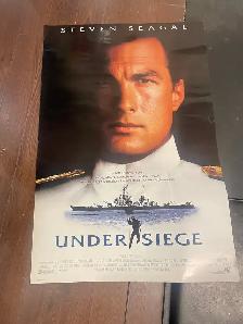 movie poster under siege Steven seagal $75