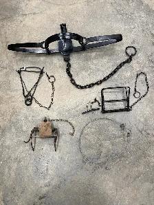 Wolf Trap and 3 others selling as package . Hard to find antique