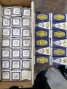 33 Trifa Snowmobile Light Bulbs New Old Stock 13.5V35W BA20 base