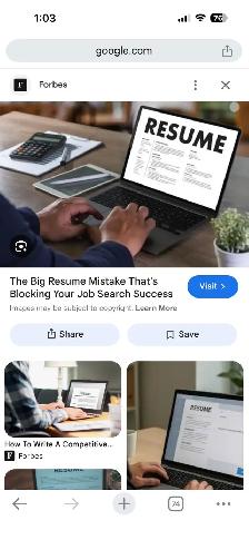 Personal Assistant Needed – Job Search and Resume Support