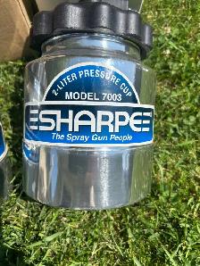 TWO NEW SHARPE 2LT. PRESSURE CUP SPRAY POTSAS PICTURED