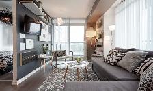 2BD 2BT, FULLY FURNISHED, BEST QUEEN W LOCATION, ALL INCL. FEB 1