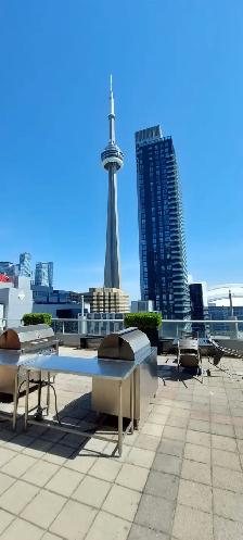 $2350 Toronto ALL-INCLUSIVE small furnished corner condo, top fl