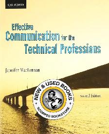 Effective Communication for the Technical 2E 9780195444681
