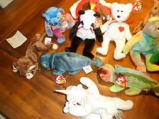 Ty Beany babies (retired, in new condition)