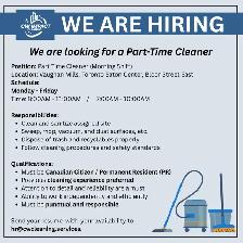 Help Wanted: Retail Cleaner