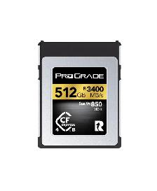 New! ProGrade Digital 512GB CFexpress 4.0 Type B for Cameras