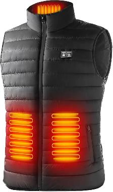 Assorted Sizes Heated Vests with Battery Pack Included
