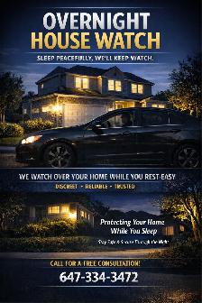 PRIVATE OVERNIGHT SECURITY - TORONTO GTA