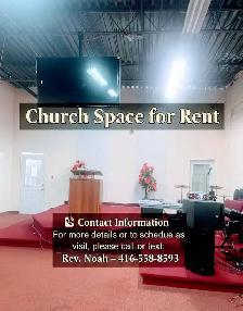 CHURCH FOR RENT