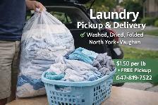 Laundry Pickup & Delivery – Wash, Dry & Fold – Toronto & GTA