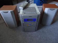 RCA Cassette & 3CD changer player, stereo system, cd player