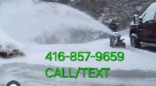 snow removal 24/7 call or text