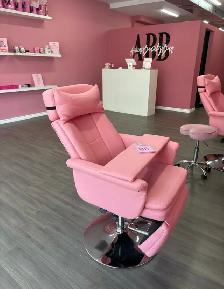 Pink Salon Chair For Rent