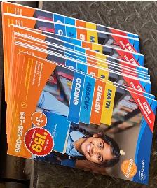 Flyers, Brochures, Business cards, Postcards, labels, Menu Print