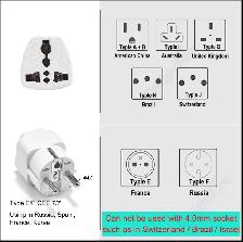Travel Power Adapter & Power Strip ($2 up)