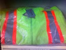 X-NEW: SCOTCHLITE REFLECTIVE FLEECE JACKETonly one (SIZE MED) l