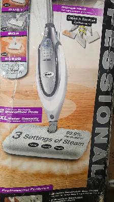 Shark S3601C Pro Steam Pocket Mop, White/Grey New in Box