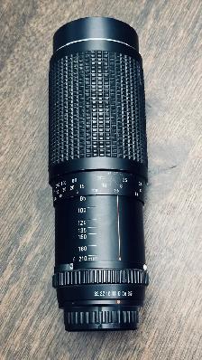 Pentax 85 – 210mm f3.5 Manual Focus Lens