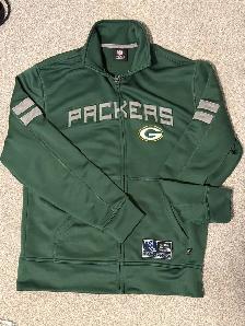 Greenbay Packers Full Zip Light Coat