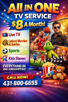 All-In-One TV Subscription – Budget Friendly