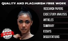 Academic writing, Research & Editing- All Subjects.
