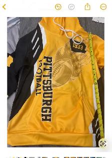 Brand New Pittsburgh Stealers Youth small 28