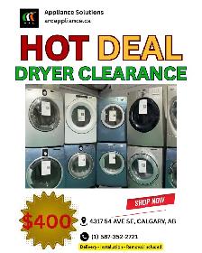 Reconditioned Premium Dryer Clearance Sale