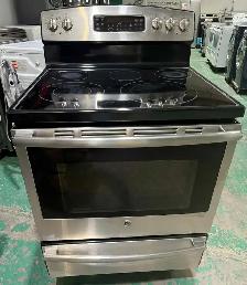 RECONDITIONED GE GLASS TOP STOVE (S4038)