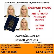 PASSPORT PR CITIZEN PHOTO IN EAST YORK SCARBOROUGH DOWNTOWN $10