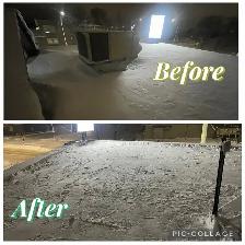 Snow removal • Windrow Clearing • Ice Removal