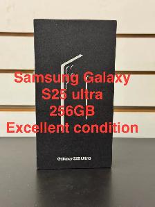 Samsung Galaxy S25 ultra 256GB in excellent condition