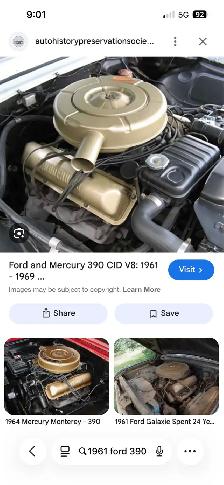 1961-63 Ford/Mercury 390 Engine