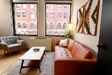 Premium office space for rent in the Exchange District