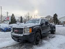 2008 GMC Sierra 3500HD tow truck, rear dually, leather interior,