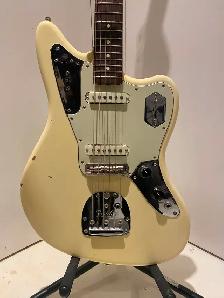American Fender Johnny Marr Signature Jaguar Olympic White 2015