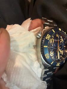 2000ft 50ATM men's diving watch hybrid  Vk63 movement $120!