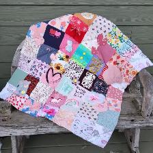 Keepsake Quilts made from Baby Toddler Clothing Patchwork Memory
