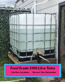 Water Totes - Food Safe - On Sale!!