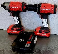 20V 2PC Craftsman Drill Kit (29523808)