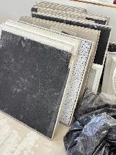 FREE CEILING TILES 2X2 (have been painted black)