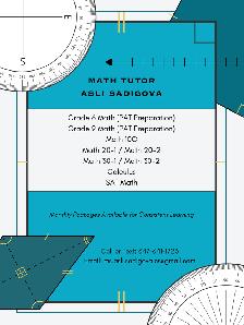 Math Tutor | Grades 6–12 | Math 10C, 20-1, 30-1 | Online