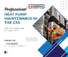 CAMBRIDGE HEAT – PREVENTIVE HEAT PUMP MAINTENANCE