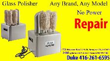 Glass, Polisher, Repair, Service, No Power, Burning